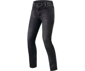 Revit Victoria Damas Motorcycle Jeans, gris, tamaño 30 para Mujer