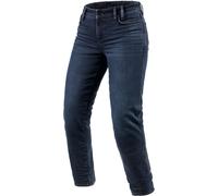 Revit Violet BF Vaqueros de moto para mujer, azul oscuro, Talla 32/30