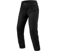 Revit Violet BF Vaqueros de moto para mujer, negro, Talla 31/30