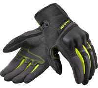 Revit Volcano Guantes de motocicleta, negro-amarillo, tamaño M para Hombres