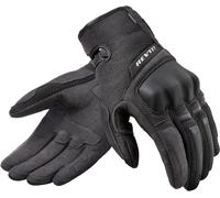 Revit Volcano Guantes de motocicleta para damas, negro/negro, Talla S