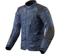 Revit Voltiac 3 H2O - Chaqueta textil para moto (Blue,L)