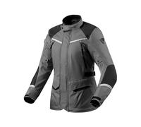 Revit Voltiac 3 H2O - Chaqueta textil para moto (Grey/Black,44), gris/negro