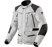 Revit Voltiac 3 H2O Chaqueta textil de moto, negro-gris, tamaño M para Hombres