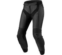 Revit Xena 4 Pantalones de cuero de moto para mujer, negro, Talla Short 44