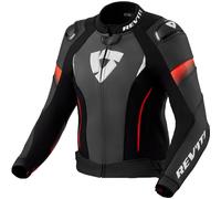 Chaqueta Revit Xena 4 Pro Ladies : Color - Negro y rojo fluor, Talla Europea - 40 Negro y rojo fluor 40