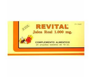 Revital Jalea Real 20 Ampollas Bebibles - Defensas y Energía