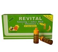 Revital Jalea Real Vitaminas 20 Ampollas - Mejora Las Defensas