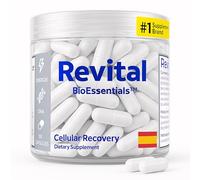 REVITAL® Resvératrol & NAD+ Nicotinamide Riboside Cloruro - Suplemento Celular Anti-Envejecimiento - 600mg por Capsula - Resvératrol, NAD+, Shilajit, Creatina, Vitaminas y Magnesio - 90 Capsulas