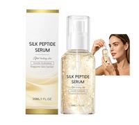 Revitaliza tu piel con Deep Collagen Silk Peptide Serum - Suero reafirmante y reafirmante para alisar - Potente esencia facial antienvejecimiento que hidrata (1 unidad)