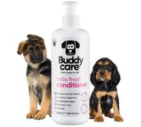 Revitalizante para Perro Baby Fresh de Buddycare - 500 ml - Acondicionador perfumado al Polvo para bebé con Aloe Vera y provitamina B5