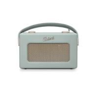 Revival UNO Solar Azul Cielo | Panel Solar, DAB+ y FM, Bluetooth, Dos Alarmas