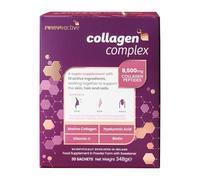 Revive Active Collagen Complex, 8 500 mg de colágeno marino con ácido hialurónico, 5 vitaminas y 3 minerales para apoyar la piel, el cabello y las uñas, 1 sobre diario, suministro para 30 días