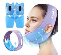REVIX Bolsa de hielo facial para muelas del juicio, con diseño de costura 3D y almohadilla térmica TMJ para hinchazón e inflamación