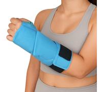 REVIX Envoltorio de hielo para muñeca extra largo de 24", para reducir molestias, paquete de hielo de gel reutilizable para mano y antebrazo, compresa fría y caliente, cobertura extendida