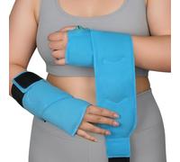 REVIX Envoltorio de hielo para muñeca extra largo de 60,9 cm, para reducir molestias, paquete de hielo de gel reutilizable para mano y antebrazo, compresa fría y caliente, cobertura extendida