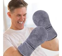 REVIX Mitones Calefactables para Terapia de Manos, Calentador de Manos para Microondas para Mujeres y Hombres, Mitones Terapéuticos para Microondas sin Fragancia
