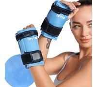 REVIX Muñequera de Hielo para Alivio Instantáneo del Dolor, Tratamiento de Túnel Carpiano y Pulgar, Apoyo de la Mano, Terapia de Compresa Fría Recongelable, 2 Paquetes