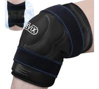 REVIX Paquete de hielo XXXL de 20 pulgadas para rodillas reutilizable, envoltura de rodilla de hielo con compresión fría para artritis, desgarro de menisco y ACL