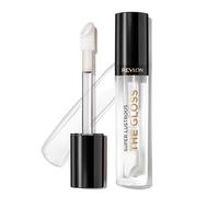 Revlon Brillo de labios Super Lustrous, color de labios de alto impacto con fórmula cremosa hidratante, impregnado con agave, aceite de moringa y mantequilla de cupuacu, transparente (200)