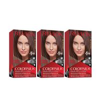 Revlon Color de cabello permanente Colorado para cabello permanente Colorsilk con cobertura 100% gris Keratin sin amoniacos y aminocidos 27 marrn r