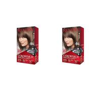Revlon - Colorsilk Beautiful Color, Coloración Capilar Permanente, con Keratina y Aminoácidos, Color Intenso, Larga Duración, Sin Amoníaco, Resultado Natural, Tono 50 CASTANO CLARO CENIZO