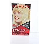 Revlon - Colorsilk Beautiful Color, Coloración Capilar Permanente, con Keratina y Aminoácidos, Color Intenso, Larga Duración, Sin Amoníaco, Resultado Natural, Tono 03 RUBIO ULTRA CLARO BRILLANTE