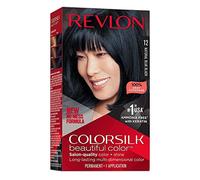 Revlon Colorsilk Natural color de pelo, 12 azul, negro (Pack de 6)