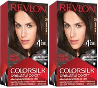 Revlon Colorsilk Tinte 20 Negro Natural - 1 Unidad (Paquete de 2)