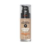 Revlon ColorStay Base de Maquillaje de Larga Duración, 24H, para Piel Mixta/Grasa, Fórmula Enriquecida con Vitamina E, SPF 15, Resistente al Agua (Tono #200 Nude) - 30 ml
