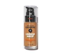 REVLON - ColorStay Base de Maquillaje SPF 15, con Vitamina E, Cobertura Media-Alta, Larga Duración, Acabado Mate, Resistente al Agua, para Piel Mixta-Grasa, Tono 330, Natural Tan - 30 ml