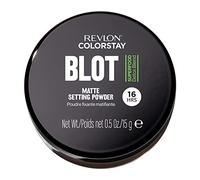 REVLON ColorStay Blot Face Powder, Polvo translúcido maquillaje que matifica, absorbe el aceite y difumina las imperfecciones y la apariencia de los poros - 15 gr