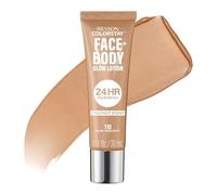 REVLON ColorStay Face & Body Glow Lotion, 110 Glow Through It | Loción hidratante e iluminadora para rostro y cuerpo. Radiante todo el día, 24 horas de hidratación.