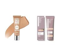 Revlon ColorStay Face & Body Glow Lotion + Illuminance Serum Tint Tono 117 Light Beige, Pack de 2