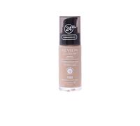 REVLON - ColorStay Base de Maquillaje SPF 15, con Vitamina E, Cobertura Media-Alta, Larga Duración, Acabado Mate, Resistente al Agua, para Piel Mixta-Grasa, Tono 180, Sand Beige - 30 ml