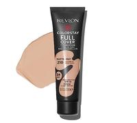 REVLON ColorStay Full Cover Foundation, Base de Maquillaje SPF10 con Cobertura Total y un Acabado Mate Profesional, Fórmula de Larga Duración 24H, Textura Ligera, Tono 210 Sand Beige, 30 ml