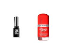 REVLON ColorStay Gel Envy Top Coat + Ultra HD Snap Esmalte de Uñas tono 031 She's On Fire - Manicura Brillante y Duradera, con Color Intenso en una sola Pasada, Acabado Profesional con Fórmula Vegana