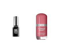 REVLON ColorStay Gel Envy Top Coat + Ultra HD Snap Esmalte de Uñas tono 032 Birthday Suit - Manicura Brillante y Duradera, con Color Intenso en una sola Pasada, Acabado Profesional con Fórmula Vegana