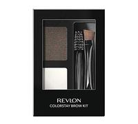 Revlon Colorstay - Kit para cejas (color marrón oscuro)
