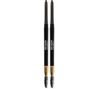Revlon ColorStay Lápiz de cejas, Negro suave (Paquete de 2)