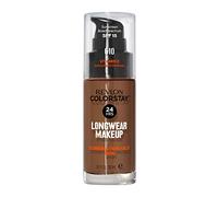 Revlon ColorStay Liquid Foundation Maquillaje para pieles mixtas/grasas SPF 15, Longwear Medium Full Coverage con acabado mate, espresso (610), 1 oz