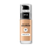 REVLON - ColorStay Makeup, Base de Maquillaje SPF 20 con Ácido Hialurónico, Sin Aceites, 24 h de Duración, Acabado Natural, Resistente al Agua, para Piel Normal y Seca, Tono 240, Medium Beige - 30 ml