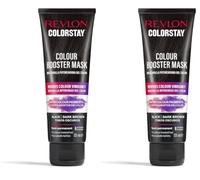 REVLON ColorStay Mascarilla Potenciadora del Color - Tonos Oscuros 125 ml (Paquete de 2)