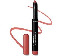 Revlon ColorStay Matte Lite Crayon Pintalabios acabado mate de color itenso a prueba de manchas Gama Rojos y Corales, Tono 008 She'S Fly