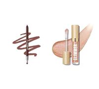 Revlon ColorStay Multi-Liner Tono Dallying + Super Lustrous Glimmer Gloss Tono 008 Rose Glow, Pack de 2