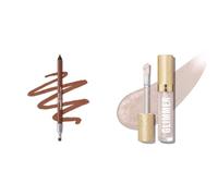 Revlon ColorStay Multi-Liner Tono Dynamic Doer + Super Lustrous Glimmer Gloss Tono 001 Diamond Drama, Pack de 2