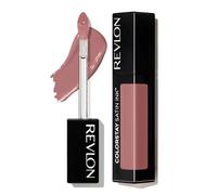 Revlon ColorStay Satin Ink Pintalabios líquido permanate acabado brillo satinado Gama Nudes y Marrones, Tono 007 Partner In Crime