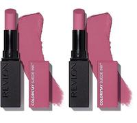 REVLON ColorStay Suede Ink Labial Mate Larga duración, Tono 009 IN CHARGE (Paquete de 2)