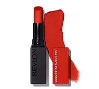 Revlon ColorStay Suede Ink, Pintalabios Mate de Larga duración, Enriquecido con Vitamina E, Tono 014 Spit Fire