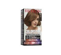 Revlon Colorstay Tinte Pelo Mujer, Coloración Permanente de larga duración, Incluye mascarilla potenciadora del color, Hasta 8 semanas de color, Tono 6.35 Caramelo
